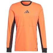 T-Shirt Lange Mouw adidas T-shirt Referee 24 manches longues orange