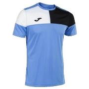 T-shirt Korte Mouw Joma T-shirt Crew V Noir