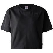T-shirt Korte Mouw The North Face T-shirt Patch Noir