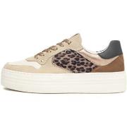 Lage Sneakers NeroGiardini Velour Velvet Milk 1039 T.Pluvia Dis.1348 B...