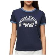 T-shirt Korte Mouw Superdry T-shirt Athletic Essentials Beach Graphic ...