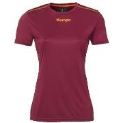 T-shirt Korte Mouw Kempa T-shirt Poly rouge