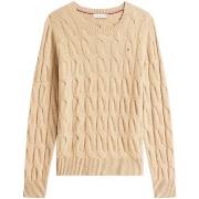 Trui Tommy Hilfiger SOFT WOOL CABLE C-NK WW0WW43586