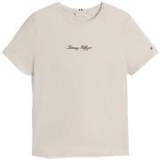 T-shirt Korte Mouw Tommy Hilfiger CLASSIC SCRIPT REG SS TE