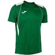 T-shirt Korte Mouw Joma T-shirt Championship VII blanc