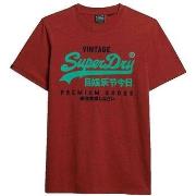 T-shirt Korte Mouw Superdry T-shirt Duo Vintage Logo
