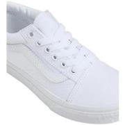 Lage Sneakers Vans Baskets basses Old Skool blanc