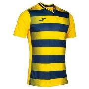 T-shirt Korte Mouw Joma T-shirt Europa V Jaune