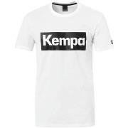 T-shirt Korte Mouw Kempa T-shirt Promo blanc