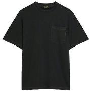 T-shirt Korte Mouw Superdry T-shirt Contrast Stitch Pocket