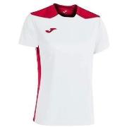 T-shirt Korte Mouw Joma T-shirt manches courtes blanc Championship Vi