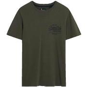 T-shirt Korte Mouw Superdry T-shirt Tokyo Graphic kaki