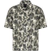 Overhemd Korte Mouw EAX Shirt