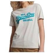 T-shirt Superdry T-shirt Vl Scripted Coll