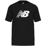 T-shirt Korte Mouw New Balance MT43906BK