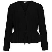 Blouse Object Top Brea Re - Black