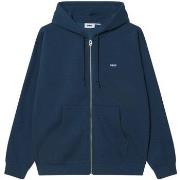 Trainingsjack Obey Established Works Bold Zip Hood Ii Fleece