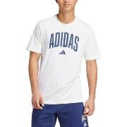 T-shirt Korte Mouw adidas M COLLEGIATE T