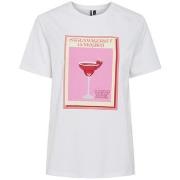 T-shirt Korte Mouw Pieces -