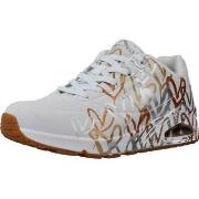 Lage Sneakers Skechers UNO-METALLIC LOVE