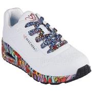 Lage Sneakers Skechers Uno Ravaged Love