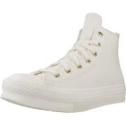 Hoge Sneakers Converse CHUCK TAYLOR ALL STAR EVA LIFT LEATHER+GOLD