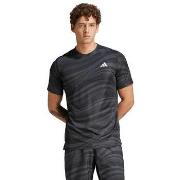 T-shirt Korte Mouw adidas T-shirt Club Graphic Noir