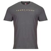 T-shirt Korte Mouw Tommy Jeans TJM REG LINEAR LOGO TEE EXT