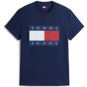 T-shirt Korte Mouw Tommy Jeans Tjm Reg Big Flag Ss