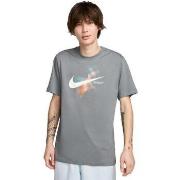 T-shirt Korte Mouw Nike T-shirt Sportswear gris