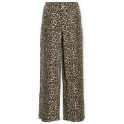 Broeken Vila Chia Trousers - Birch/Leo