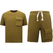 Trainingspak Top Star Ribbed Oversized Zomerset SET Licht