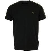 T-shirt Korte Mouw Fred Perry Contrast Taped Ringer