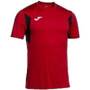 T-shirt Korte Mouw Joma T-shirt Winner III Rouge