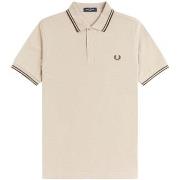 Polo Shirt Korte Mouw Fred Perry Fp Twin Tipped T-Shirt