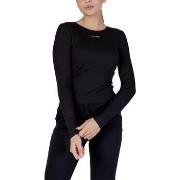 T-Shirt Lange Mouw Guess NAT RIB LS TOP V6RP08 KD932