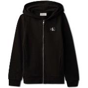 Fleece Jack Calvin Klein Jeans Badge Zip-Through