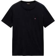 T-shirt Korte Mouw Napapijri Salis Sum T-Shirt Black