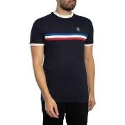 T-shirt Korte Mouw Trojan T-shirt met strepen aan de voorkant