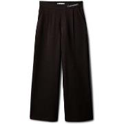 Harembroek Calvin Klein Jeans Logo Tape Wide Leg Punto Pant