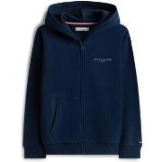 Fleece Jack Tommy Hilfiger Mini Corp Zip Through Hoodie
