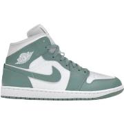 Hoge Sneakers Nike Jordan 1 Mid White Cannon (Women's)