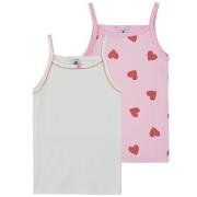 Top Petit Bateau 2 CHEMISES BRETELLES