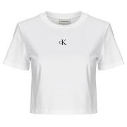 T-shirt Korte Mouw Calvin Klein Jeans A - SS LOGO CROPPED TEE