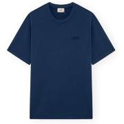 T-shirt Korte Mouw Autry Logo Tonal T-Shirt - Blue