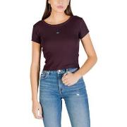 T-shirt Korte Mouw Calvin Klein Jeans A- WOVEN LABEL 2X2 R LV047C200G