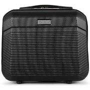 Koffer Solier Kuferek Podrózny Maly Abs Stl945 Czarny