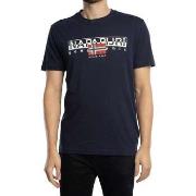 T-shirt Korte Mouw Napapijri Aylmer Grafisch T-shirt