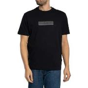 T-shirt Korte Mouw Napapijri Box Logo T-shirt