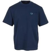 T-shirt Korte Mouw Fred Perry Pocket Detail T-Shirt